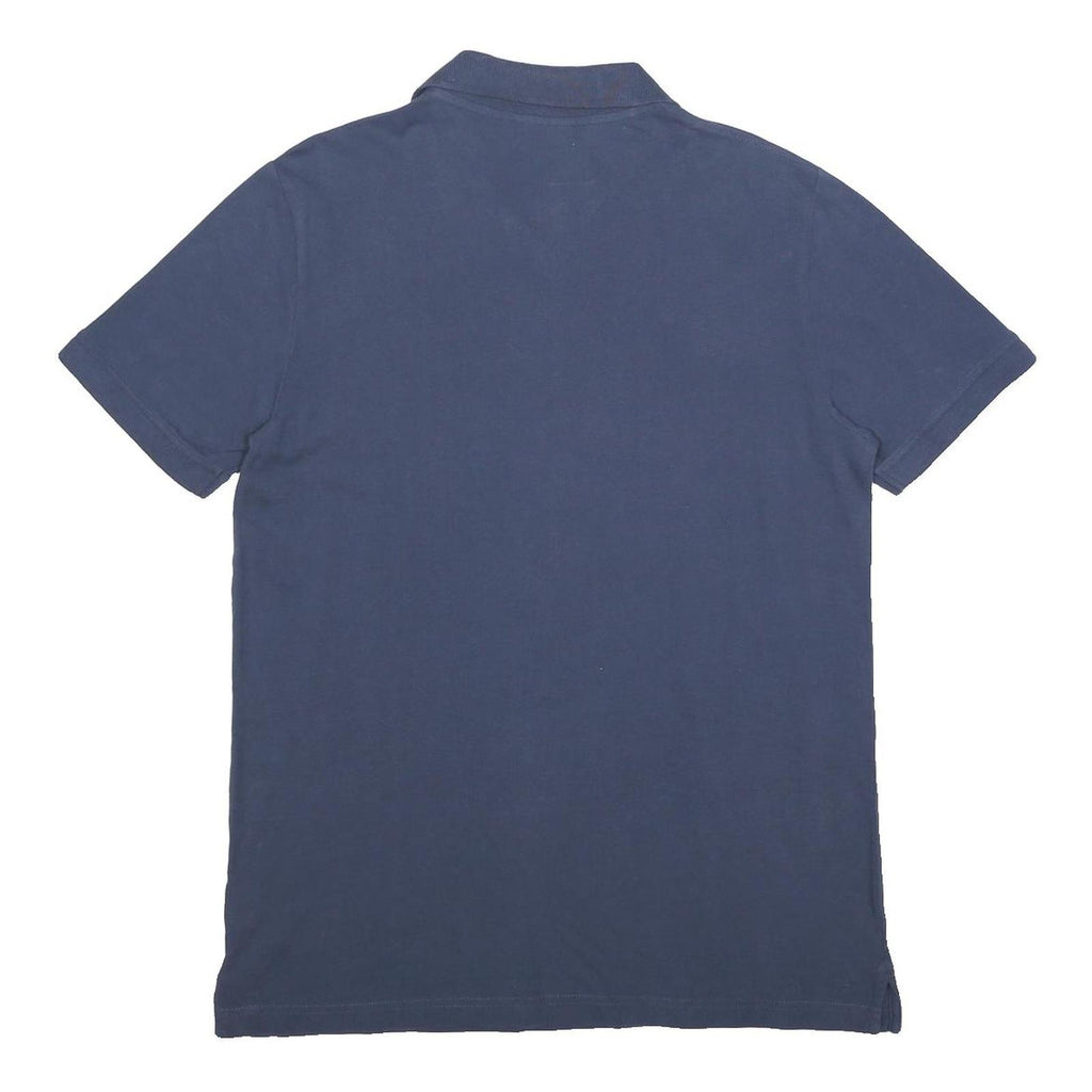 KAPPA Mens Blue Polo Shirt L Cotton Short Sleeve Classic Logo