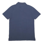 KAPPA Mens Blue Polo Shirt L Cotton Short Sleeve Classic Logo