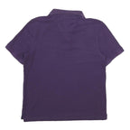 NAUTICA Mens Purple Polo Shirt M Cotton Classic Fit Deck Shirt