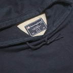 CHAMPION Mens Black Pullover Hoodie L Classic Cotton Blend Casual Sweatshirt