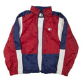 STARTER Womens Track Jacket Red Colourblock UK 14