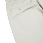 DICKIES Mens Regular Fit Beige Cotton Blend Trousers W38 L29 Zip Closure