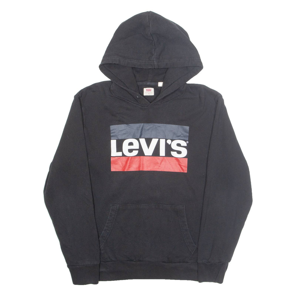 LEVI'S Mens Black Hoodie M