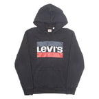 LEVI'S Mens Black Hoodie M