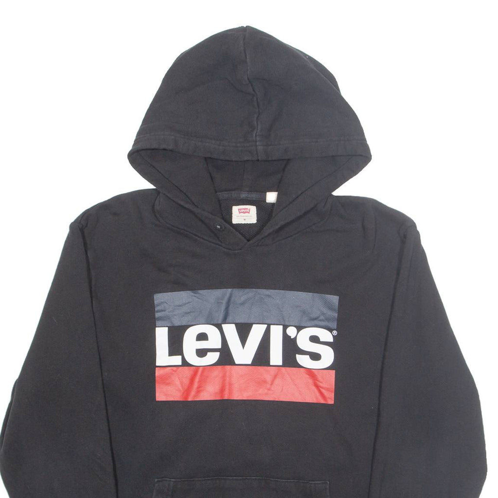 LEVI'S Mens Black Hoodie M