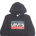 LEVI'S Mens Black Hoodie M
