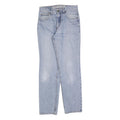COTTON BLUE Mens Jeans Blue Regular Straight Denim Light W31 L32 Classic Zip