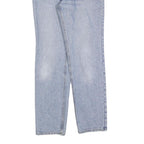 COTTON BLUE Mens Jeans Blue Regular Straight Denim Light W31 L32 Classic Zip