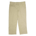 DICKIES 874 Workwear Mens Twill Trousers Beige Classic Straight W38 L28