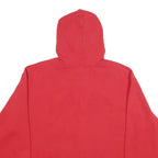 CHAMPION Mens Red Hoodie L Cotton Blend Pullover Hooded Sweatshirt
