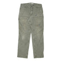 CARHARTT Mens Cotton Blend Relaxed Straight Trousers W30 L30 Workwear Casual