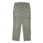 CARHARTT Mens Cotton Blend Relaxed Straight Trousers W30 L30 Workwear Casual