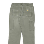 CARHARTT Mens Cotton Blend Relaxed Straight Trousers W30 L30 Workwear Casual