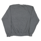 CHAMPION Mens Grey University Of North Dakota Crew Neck M Cotton Blend