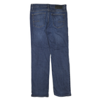 CALVIN KLEIN JEANS Womens Jeans Blue Regular Straight Denim Medium W32 L32 Zip
