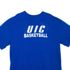 ADIDAS UIC Basketball Mens T-Shirt Blue XL