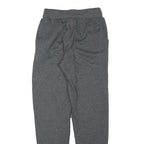 CHAMPION Womens Joggers Grey XS W24 L29 Cotton Blend Slim Tapered Fit Logo Print