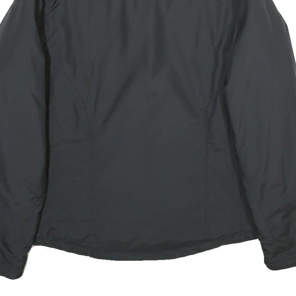 JACK WOLFSKIN Womens Black Outdoor Jacket UK 12 Nylon Zip Lightweight Insulated