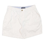 TOMMY HILFIGER Womens Cream Casual Shorts M W29 Cotton Blend Lightweight Summer