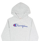 CHAMPION REVERSE WEAVE Mens Grey Hoodie XS Cotton Blend Pullover Hooded