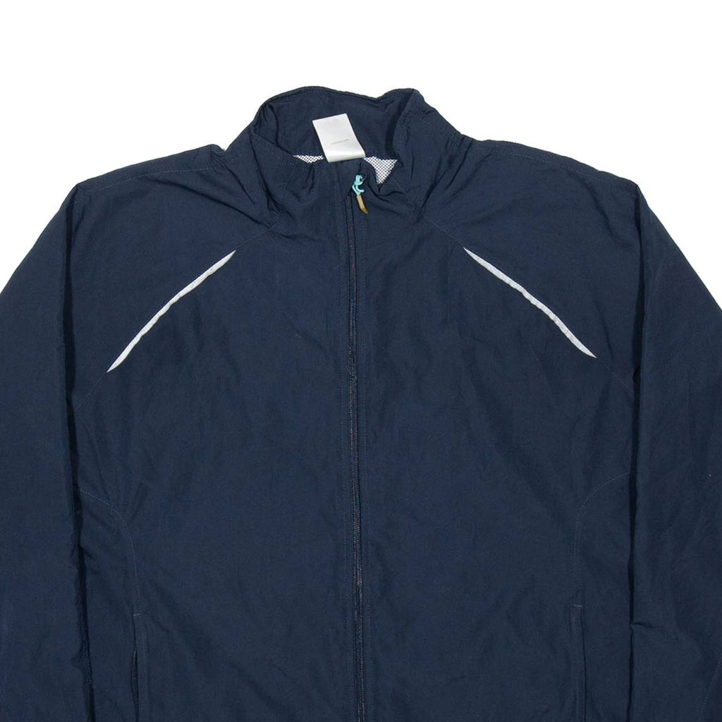 ADIDAS Womens Track Jacket Blue UK 22