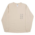 GILDAN Mens T-Shirt Pink Long Sleeve L