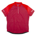 CRIVIT Mens Jersey Red 1/4 Zip XL