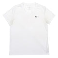 UNDER ARMOUR Mens White V-Neck T-Shirt M Cotton Blend Athletic Casual Sports