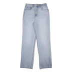 JACK WILLS Womens Relaxed Straight Denim Light Blue Jeans W30 L30