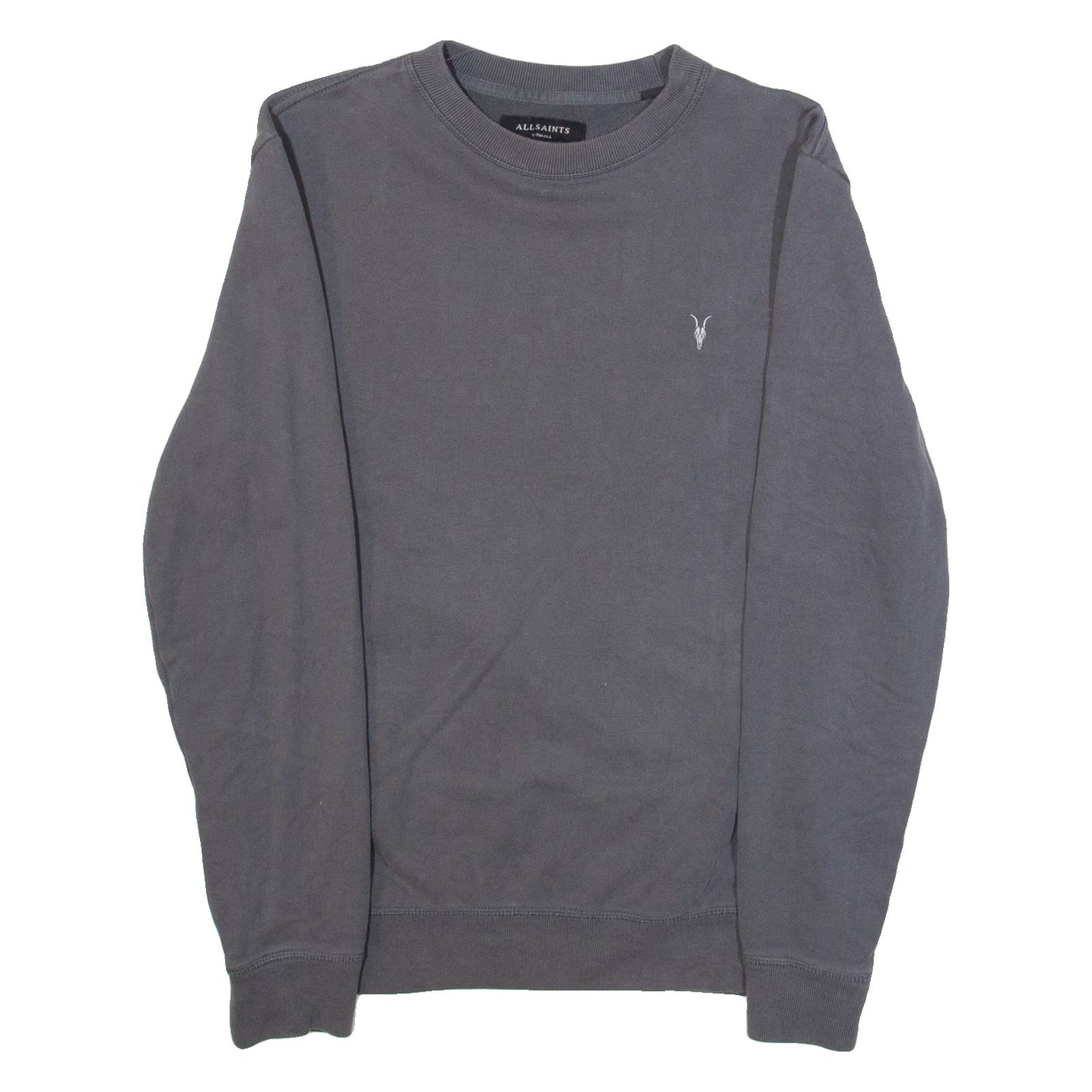 ALL SAINTS Mens Sweatshirt Grey XS