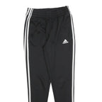 ADIDAS Womens Joggers Black & White Slim Tapered XS W25 L28 Athletic Bottoms