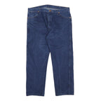 WRANGLER Mens Jeans Blue Regular Straight Denim Medium W37 L28 Classic Comfort