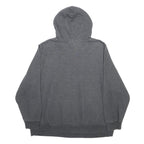 PUMA Womens Grey Hoodie 2XL Cotton Blend Pullover Casual Sportswear