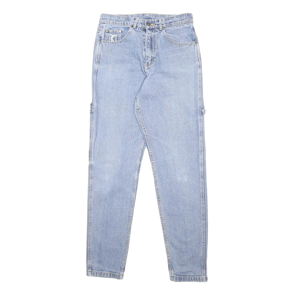 KARL KANI Womens Jeans Blue Slim Skinny Denim Medium W26 L32 Vintage Style