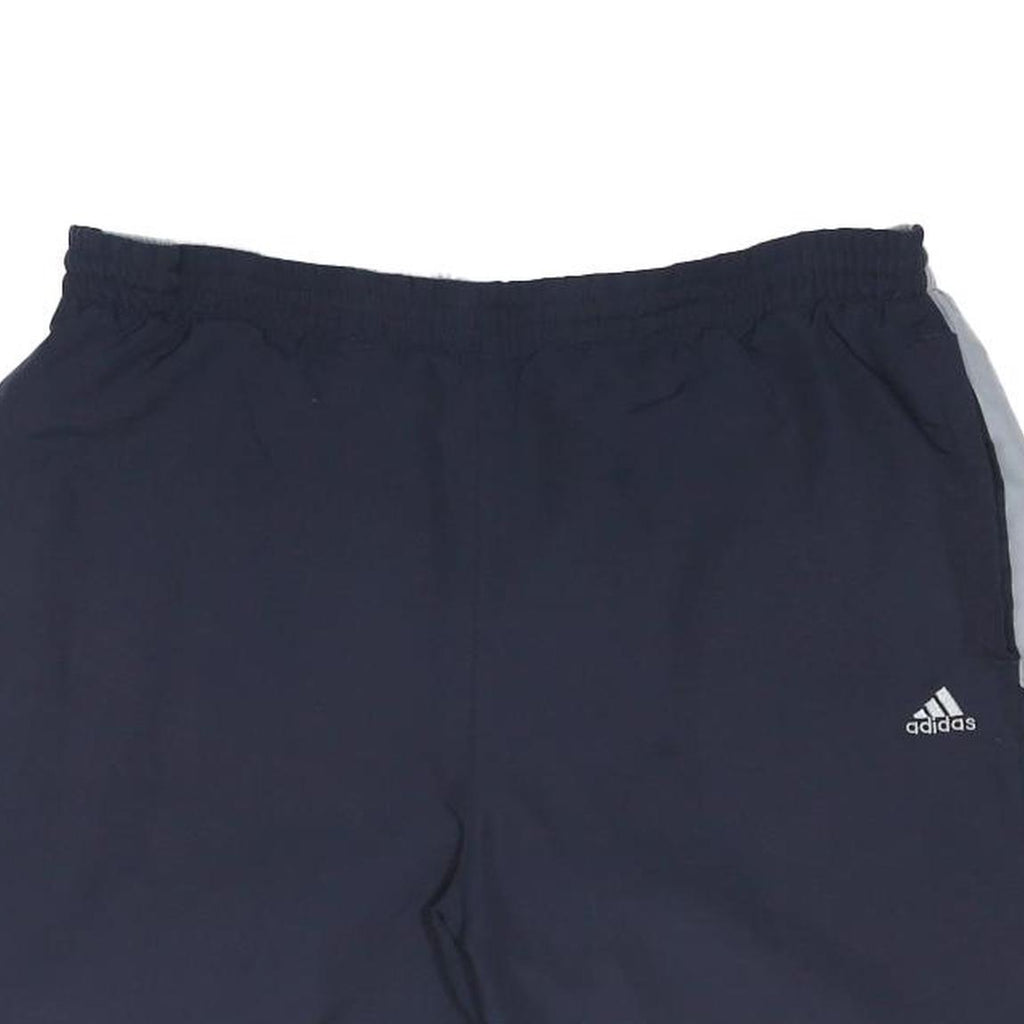ADIDAS Mens Navy Blue Casual Shorts XL W36 Polyester Sportswear Athletic