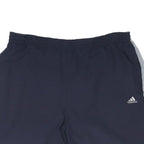 ADIDAS Mens Navy Blue Casual Shorts XL W36 Polyester Sportswear Athletic