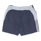 ADIDAS Mens Navy Blue Casual Shorts XL W36 Polyester Sportswear Athletic