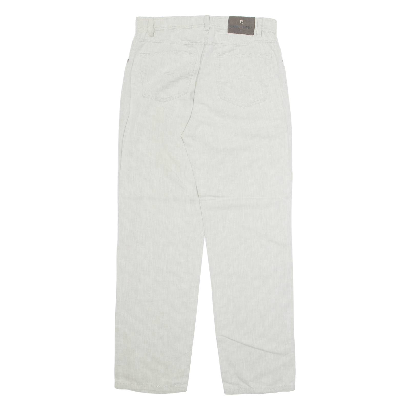 PIERRE CARDIN Mens Trousers Beige Regular Straight W30 L31