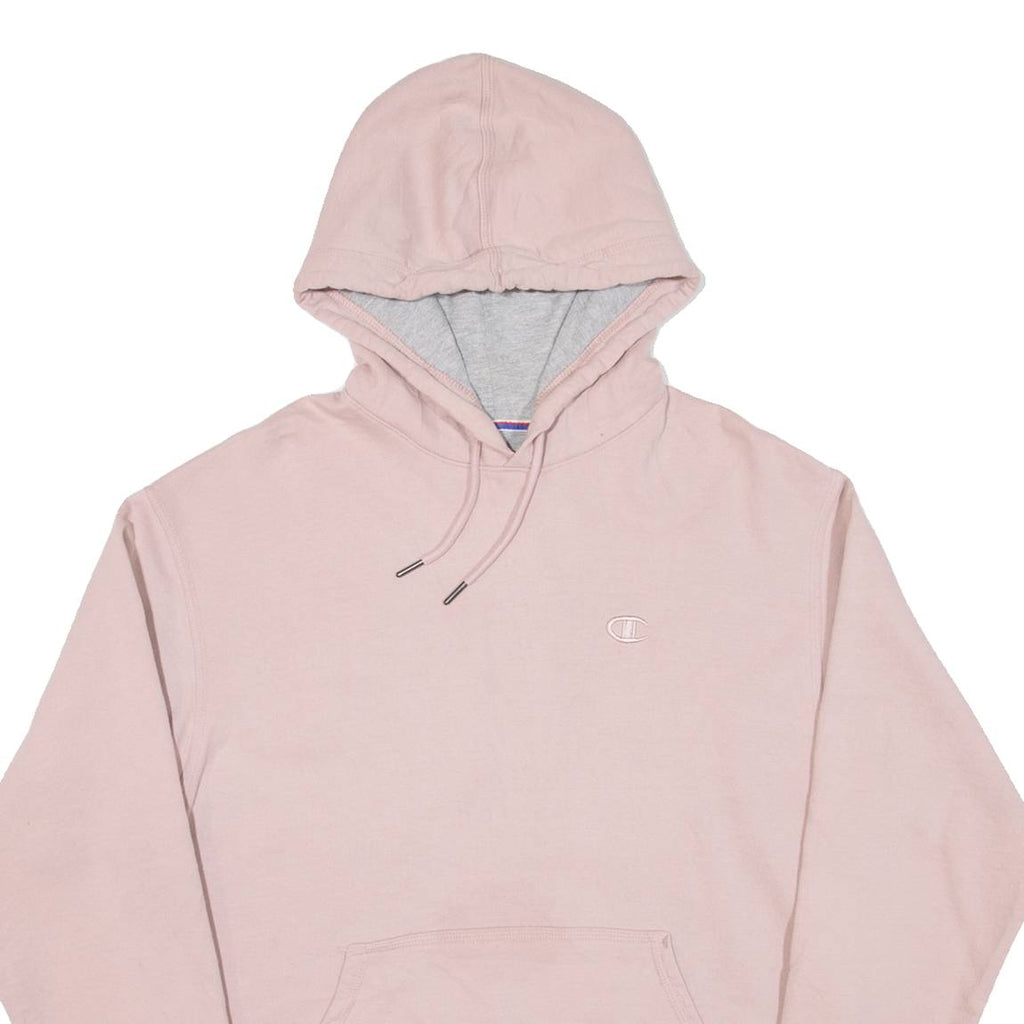 CHAMPION Womens Pink Hoodie M