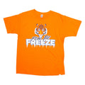 GILDAN Fear The Freeze Mens T-Shirt Orange XL