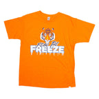 GILDAN Fear The Freeze Mens T-Shirt Orange XL