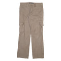 DICKIES Cargo Womens Trousers Grey Relaxed Straight W32 L31