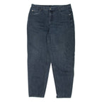 TEDDY'S Womens Jeans Black Regular Mom W33 L29