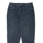 TEDDY'S Womens Jeans Black Regular Mom W33 L29