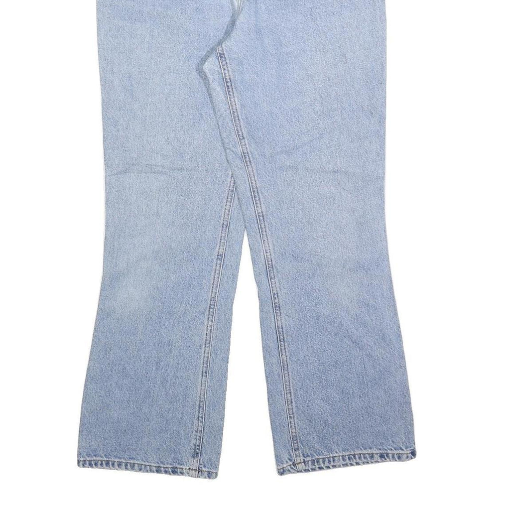 LAUREN RALPH LAUREN Womens Jeans Blue Regular Straight Denim Light W30 L30