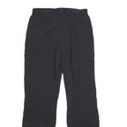 ME'RU Womens Polyester Black Regular Straight Trousers W30 L34 Casual Outdoor