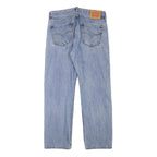 LEVI'S 505 Mens Jeans Blue Regular Straight Denim Medium W32 L28 Classic Fit