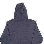 CHAMPION Mens Blue Full Zip Hoodie M Cotton Drawstring Casual Sportswear