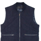 FRENCH CONNECTION Insulated Mens Puffer Gilet Blue M