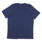 ADIDAS Mens Blue Pack Volleyball Graphic T-Shirt L Short Sleeve Crew Neck Sport